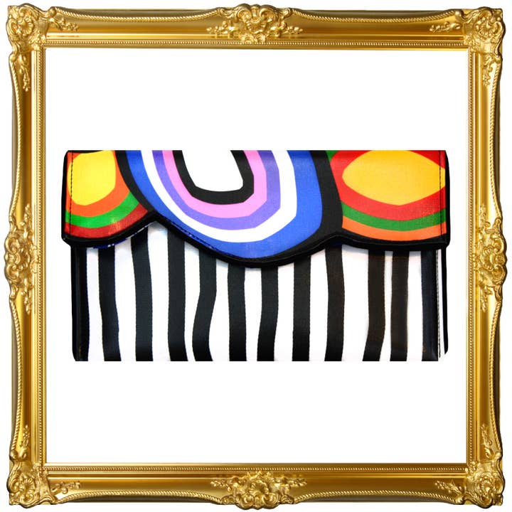 Bolso de mano cruzado Pop Rocks - Hecho a mano en EE.UU. para venta al por mayor de Kent Stetson Handbags