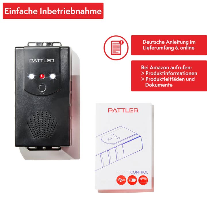 PATTLER® - Venta al por mayor Adornos/decoración de exteriores - Ahuyentador de martas multiusos para el hogar, el jardín, el coche o el invierno5