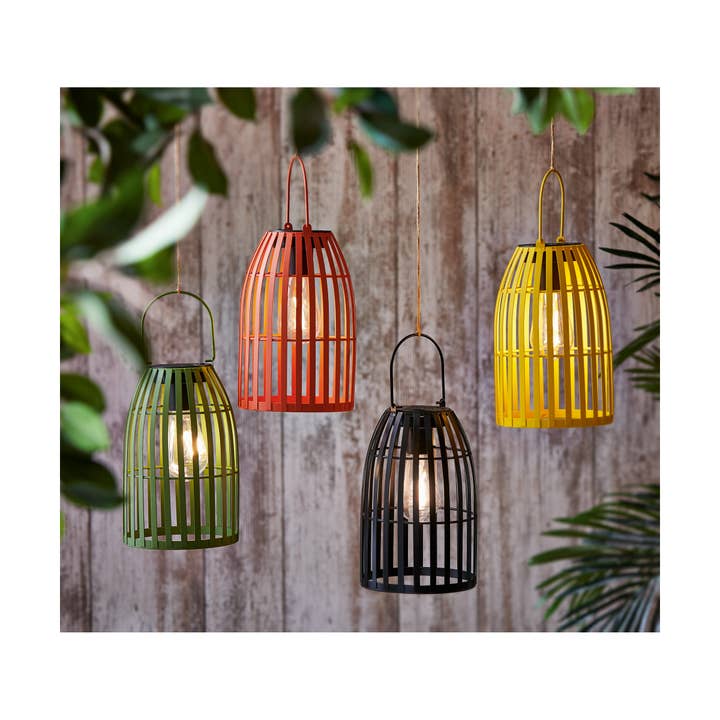 tag - Wholesale Lantern - SALE Firefly Metal Solar Hanging Lantern - Black2