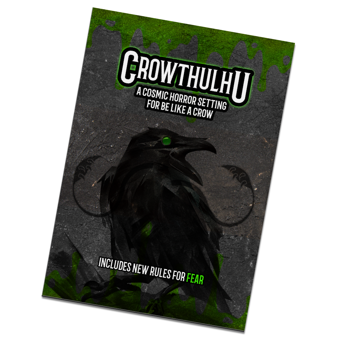 Critical Kit Ltd - Wholesale Horror & Paranormal - Crowthulhu - a Cosmic Horror Setting for Be Like a Crow (Zine)1