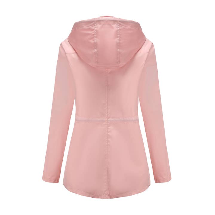 Lily Clothing - Wholesale Coat - Women's - Mid-length cardigan hooded coat1