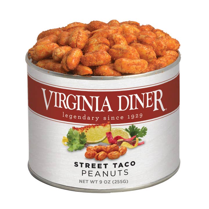 Virginia Diner, Inc. - Wholesale Nuts - 9 oz. Street Taco (taco, cilantro, & lime)