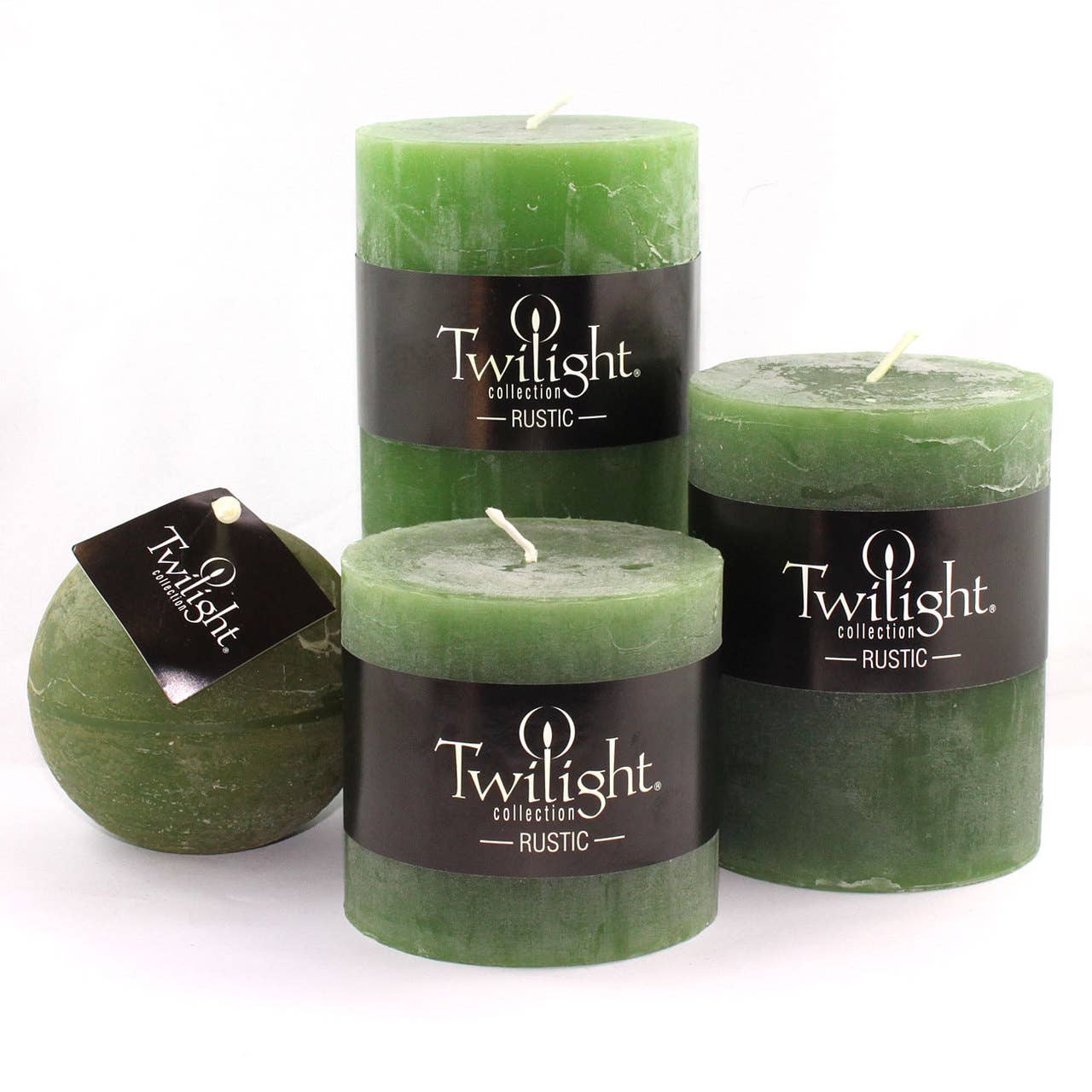 Twilight Collection - Wholesale Pillar Candle - Pine Grove Rustic Pillar Candles | 3 Inch0