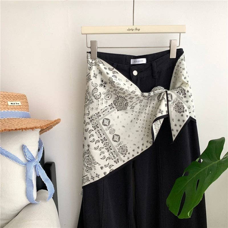 Ekartini - Wholesale Scarf - Women's - Multifunctional Printed Triangle Scarf5