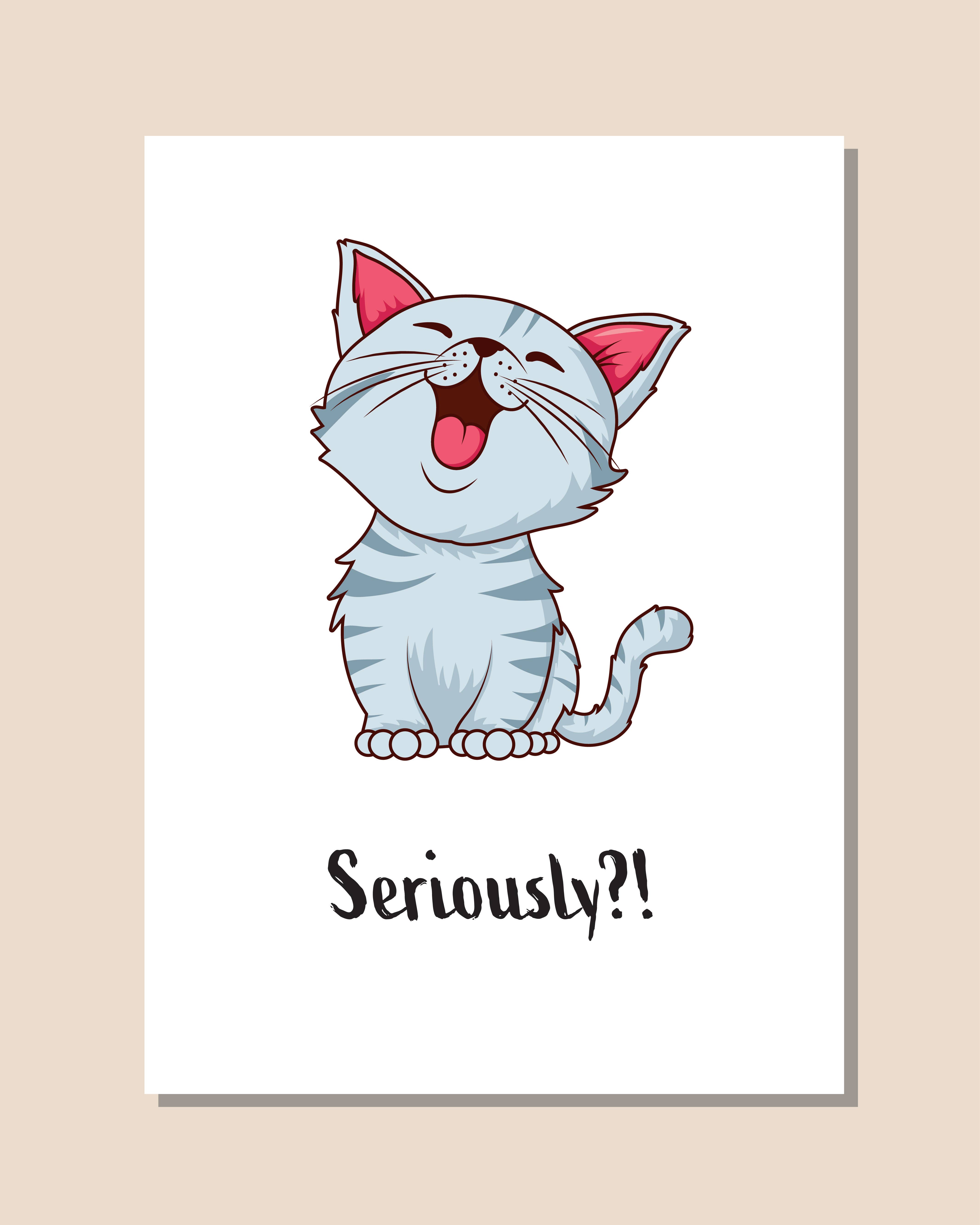 Emti – Großhandel Grußkarten für den Alltag – Set mit 5 bunten Hunde- und Katzen-Grußkarten1