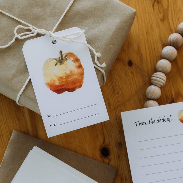 Teacher Notepad - Apple - From the Desk of for wholesale by ES Designs - A Saunders Story