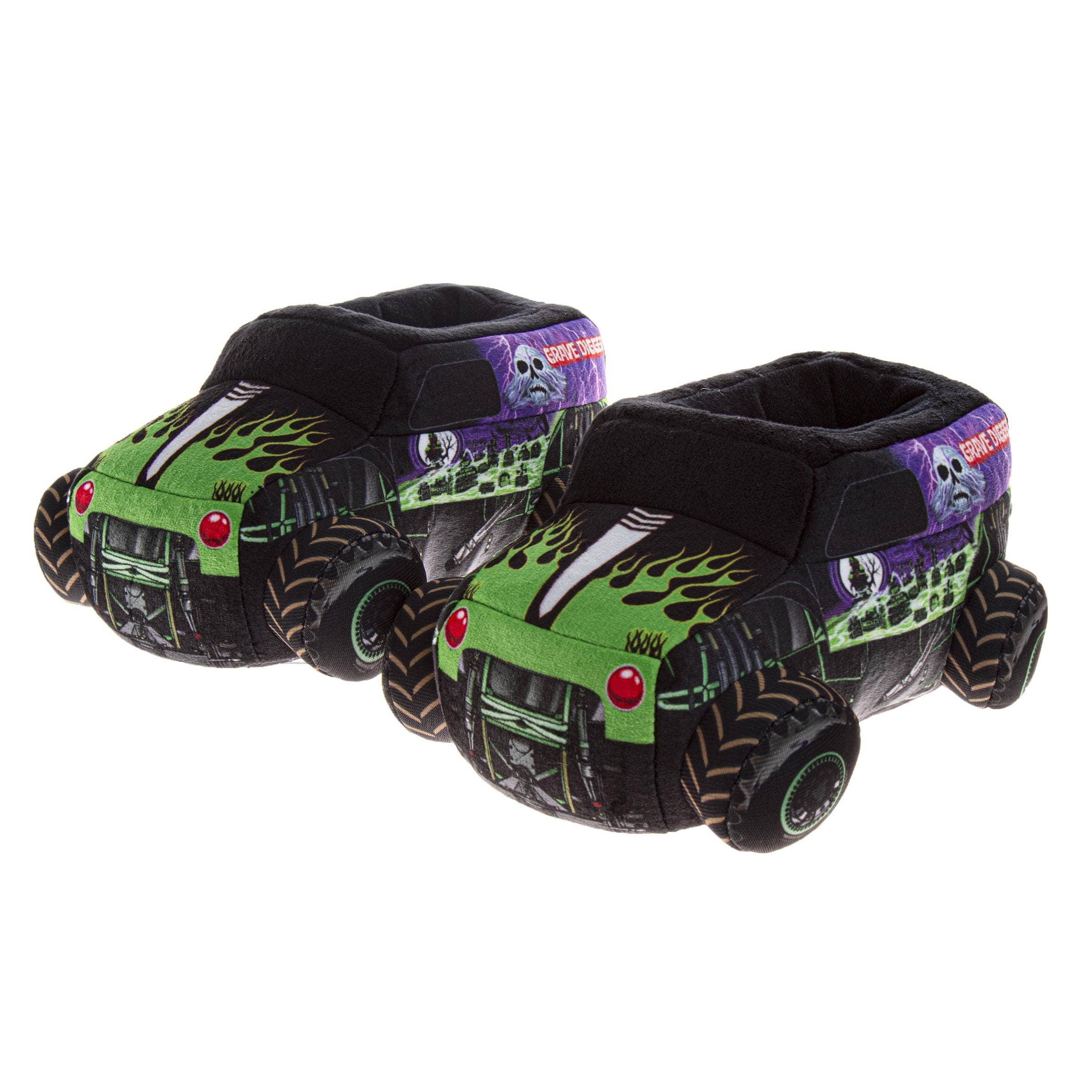 Josmo Shoes Inc – wholesale Slippers – Child – Monster Jam Grave Digger 3D Slippers (Toddler/Little Kids)0