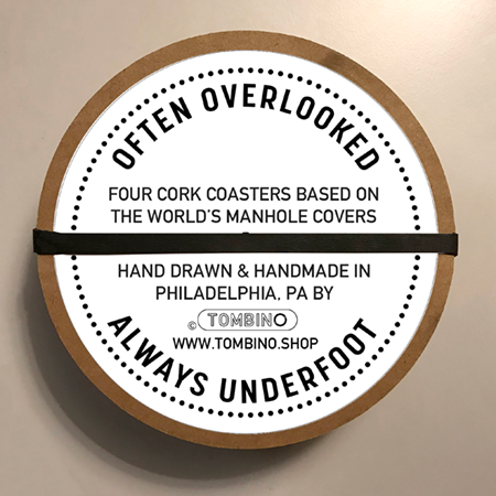 Tombino - Wholesale Coasters - Manhole Cover Coasters Prague2