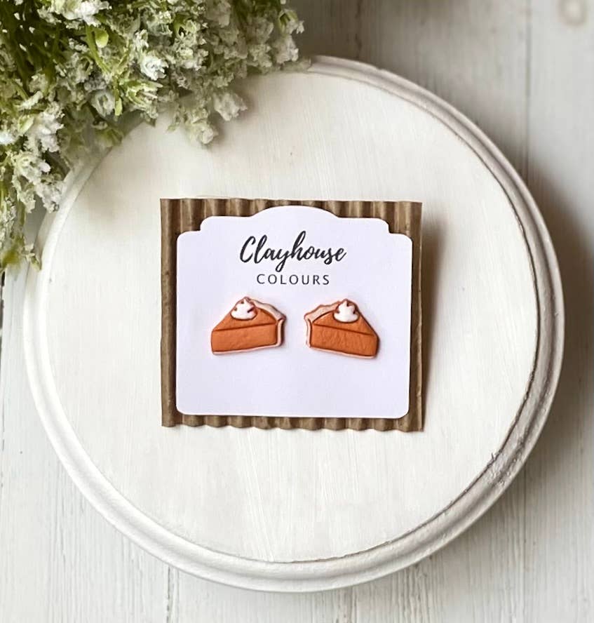 Clayhouse Colours - Wholesale Dangle Earrings - Pumpkin Earrings 5