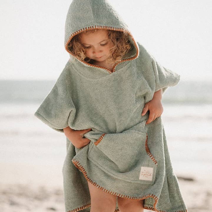 Poncho JODY - Khaki and other Purchase Wholesale towel poncho. Free Returns & Net 60 Terms on Faire trending on Faire.