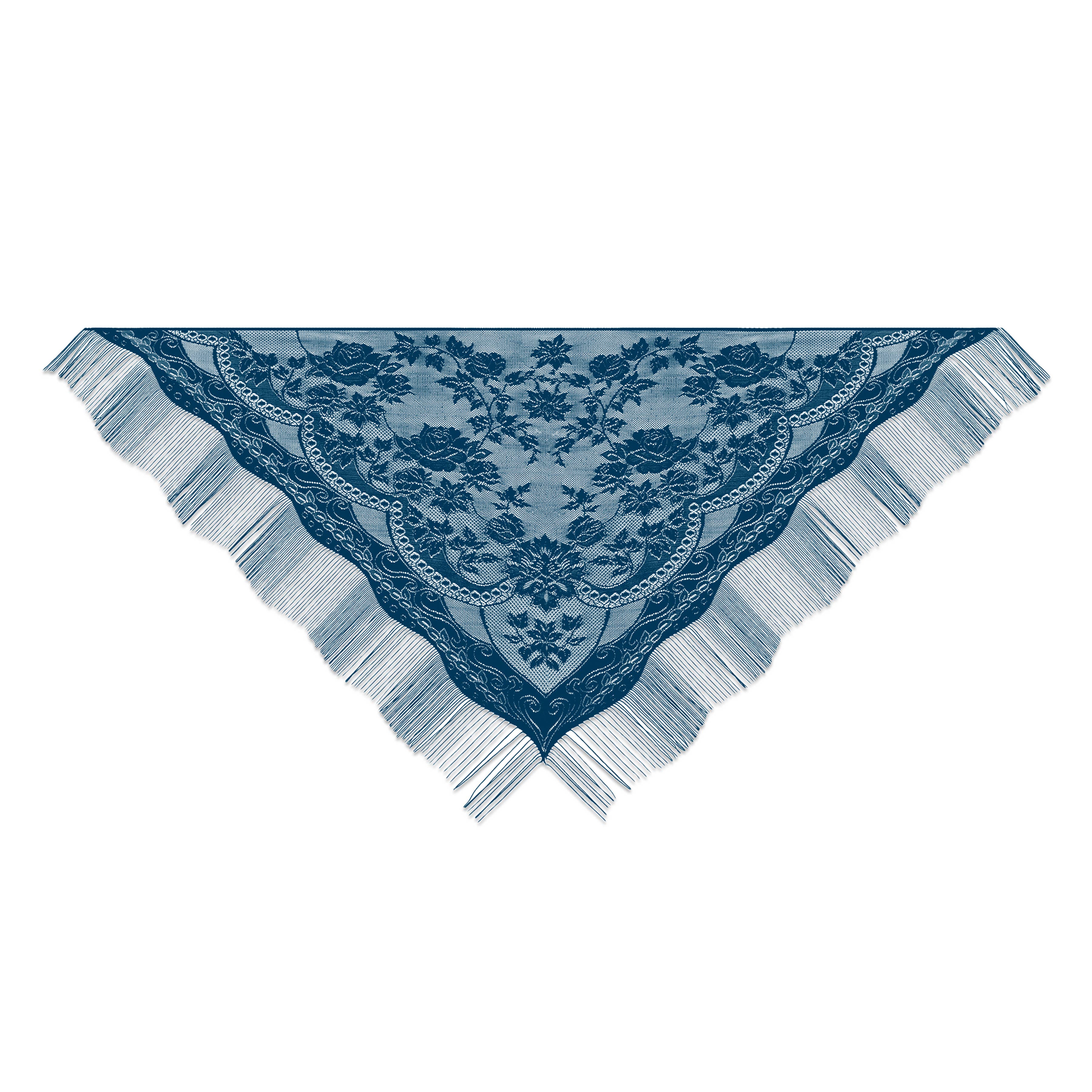 Heritage Lace - Wholesale Wrap - Women's - Allure Rose 80x38 Gray Black Lace Fringe Wrap Shawl1