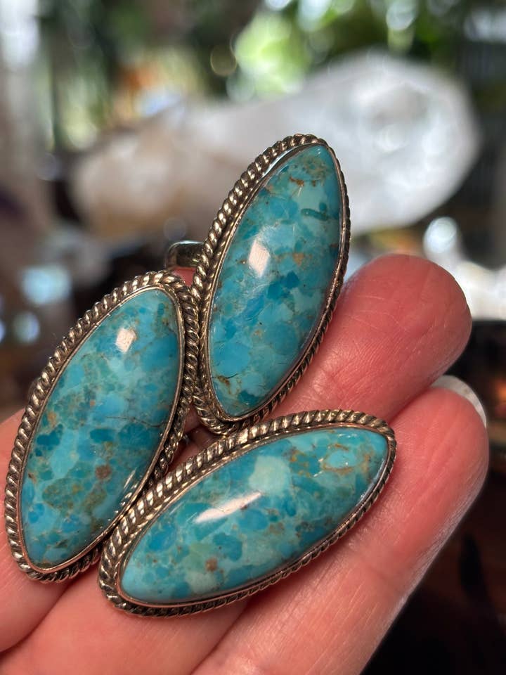 Stella Turquoise Ringen voor wholesale door Wild Peonies Xo