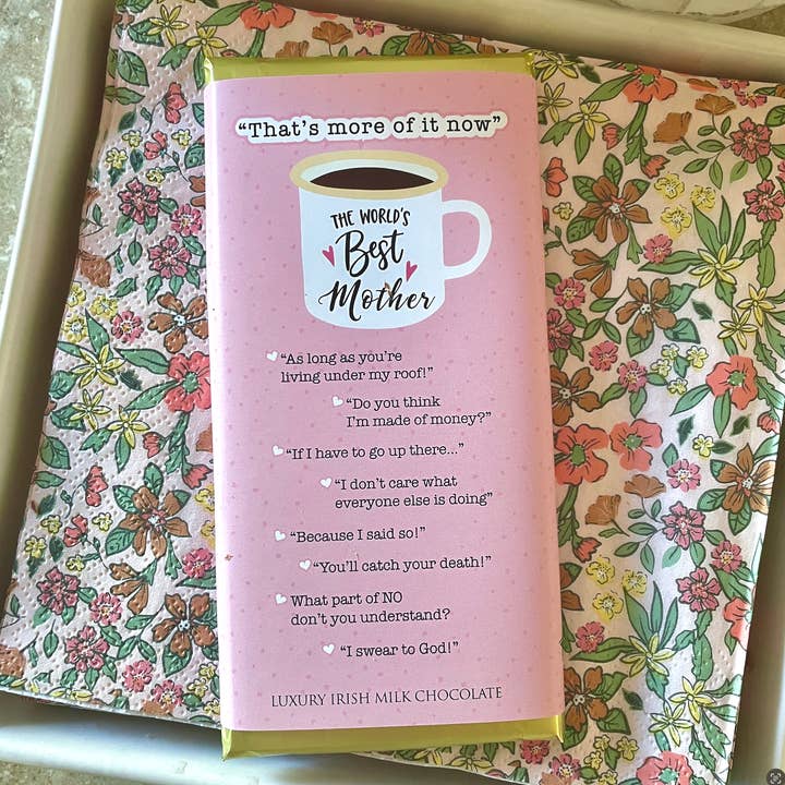 Sweet Living Kilkenny - Vente Barre chocolatée - "C'est plus ça maintenant" - Meilleure Maman du Monde0