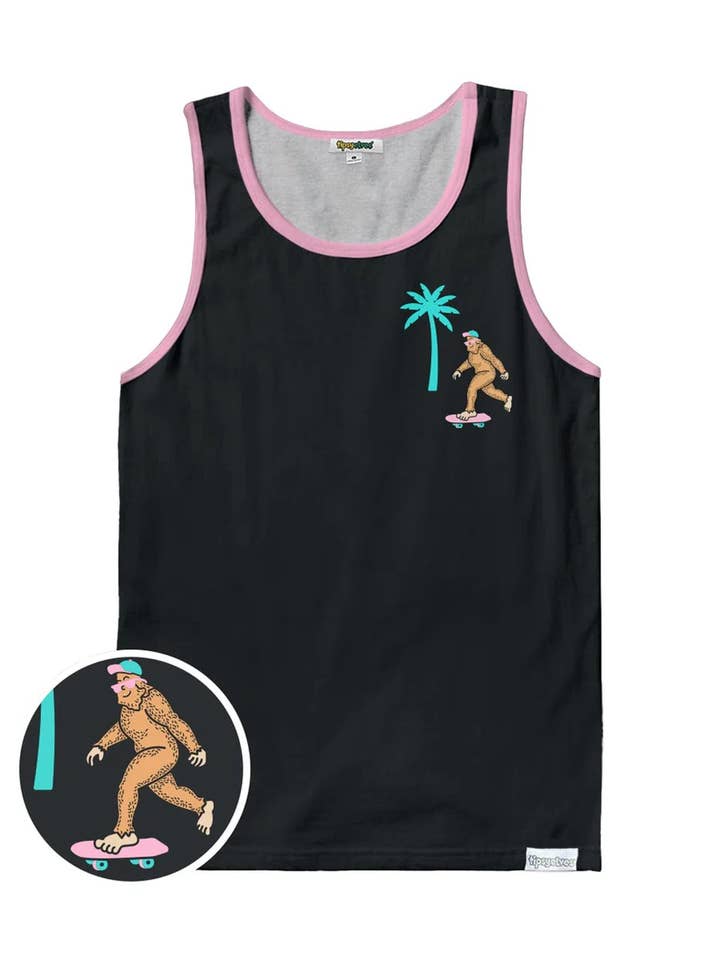 Tipsy Elves – wholesale Tank top – Men's – Sasquatch Shredder Tank Top - Men's Summer Sleeveless Tee