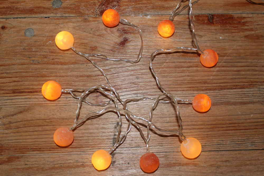 Salzwerk Berlin – Candeeiro de sal por atacado – Cordão de luzes de sal com bolas de sal1