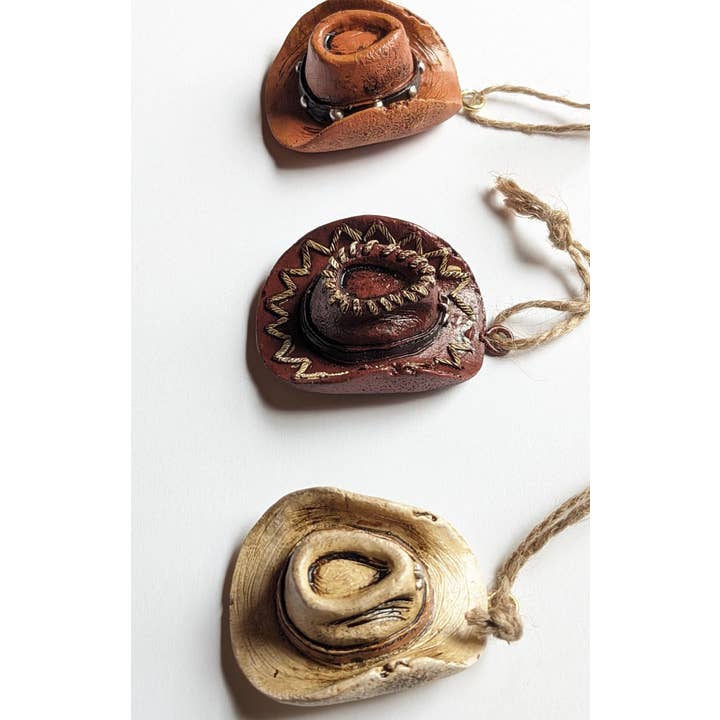 Camino TX - Wholesale Ornament Set - Cowboy Hat Ornaments - Set of 31