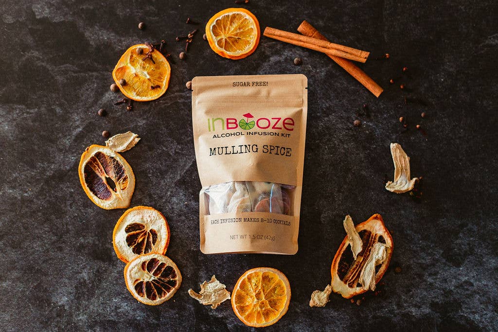 InBooze - Vente Mélange/sirop pour cocktails - Kit d'infusion d'alcool Mulling Spice1