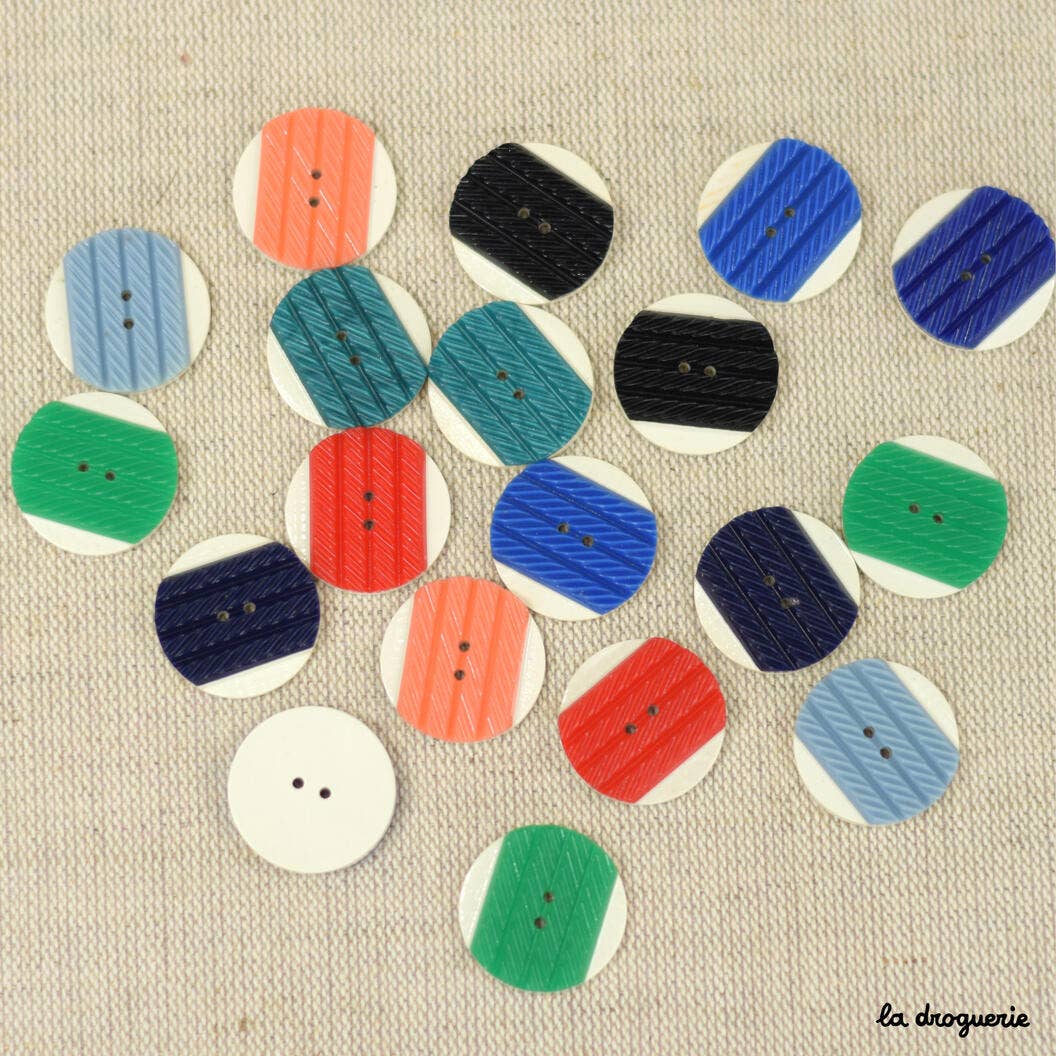 LA DROGUERIE - Vente Bouton à coudre/bouton-pression - Bouton Mykonos 22 mm8