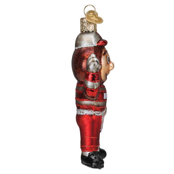 Old World Christmas - Wholesale Ornament - Ohio State Brutus Buckeye Ornament3