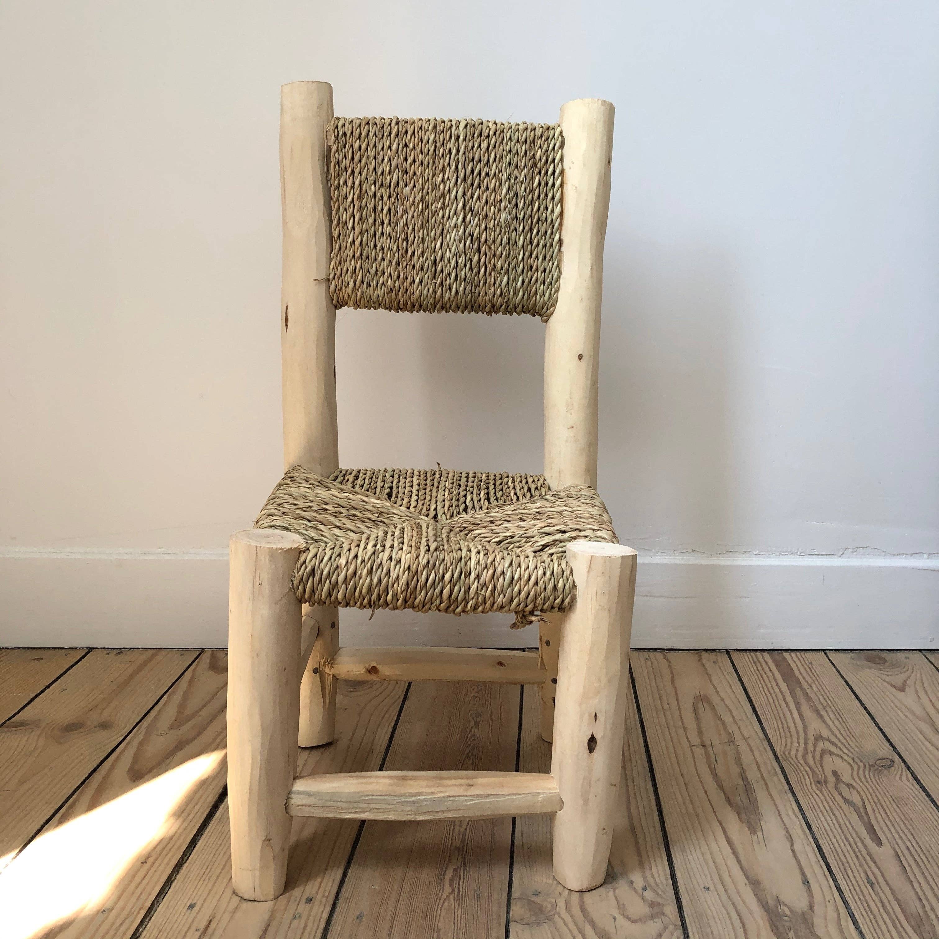 Bohome Living - Wholesale Chair - Kids - Child's chair in wood and rope1