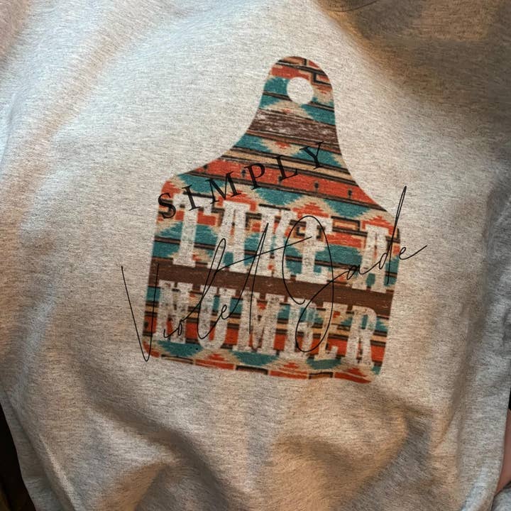 Take a Number Sweater for wholesale by Simply Violet Jade