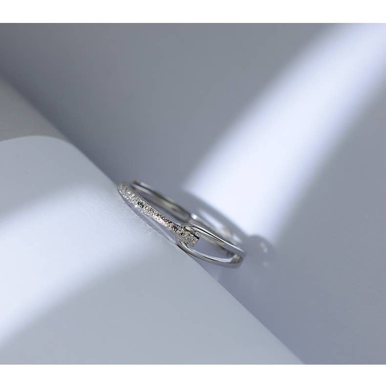 Gemscape UK – wholesale Multi-stone ring – Half and Half design S925 Ring  - in Gold & Silver4