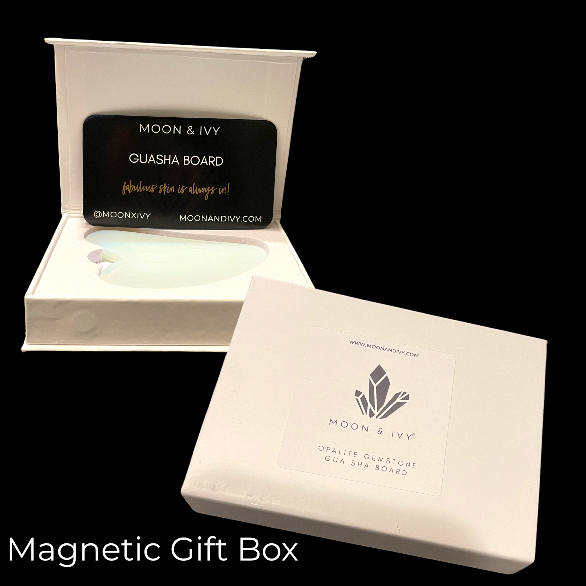 Moon & Ivy - Wholesale Gua Sha Tool - Opalite GuaSha Board5