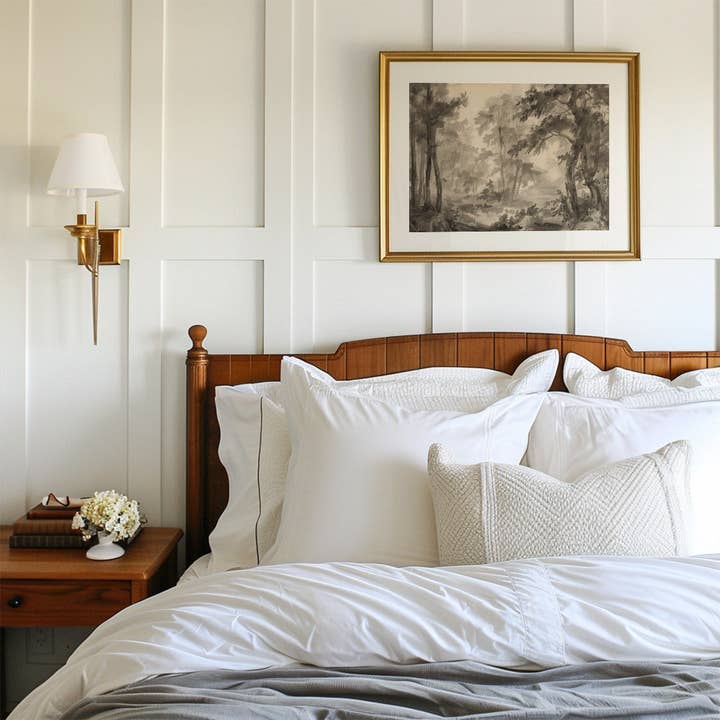 Paper House Print Shop - Wholesale Art Print - Vintage Wooded Landscape Muted Art Print2