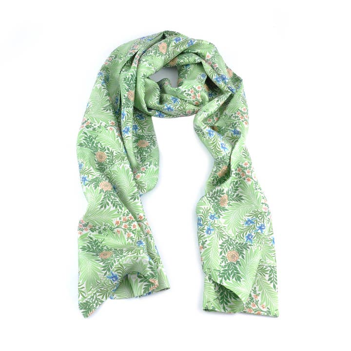 Larkspur Long Scarf for wholesale by David Watson