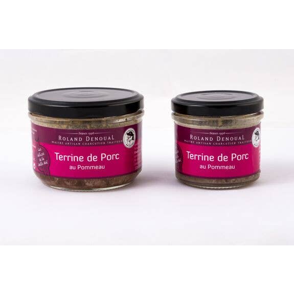 Charcuterie Roland Denoual - Wholesale Preserves - Pork Terrine with Pommeau 100G1