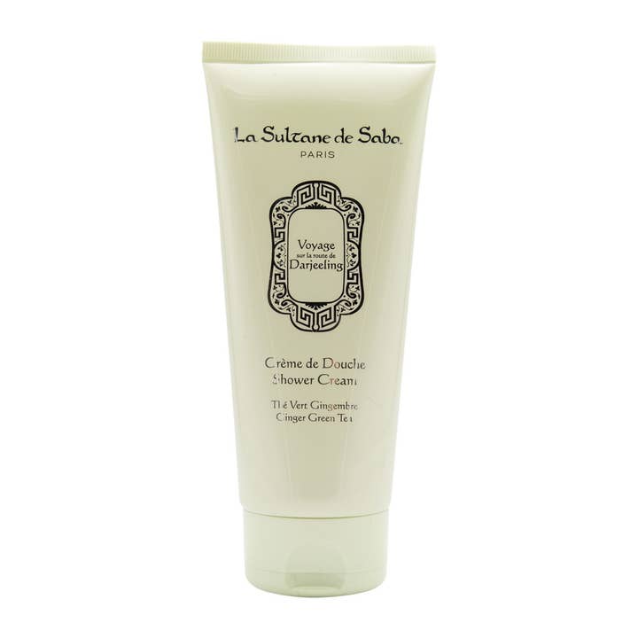 Shower Cream – Ginger Green Tea – Journey to the Route of Darjeeling for wholesale by La Sultane de Saba Canada