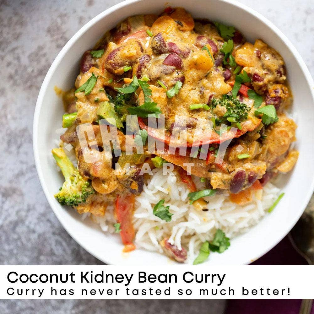 Granary Mart – Großhandel Bohnen – GANZE ROTE KIDNEYBOHNEN - PROTEINREICH UND PERFEKTE TEXTUR1