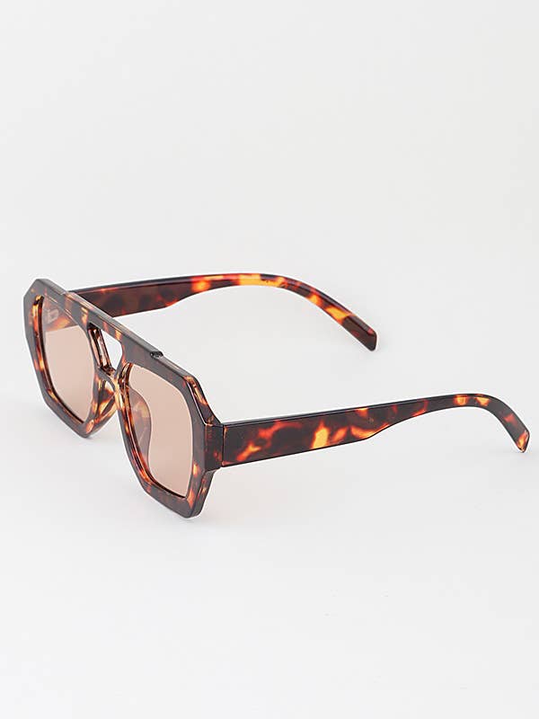 Straight Aviator Tinted Sunglasses for wholesale by Shop Neighbors
