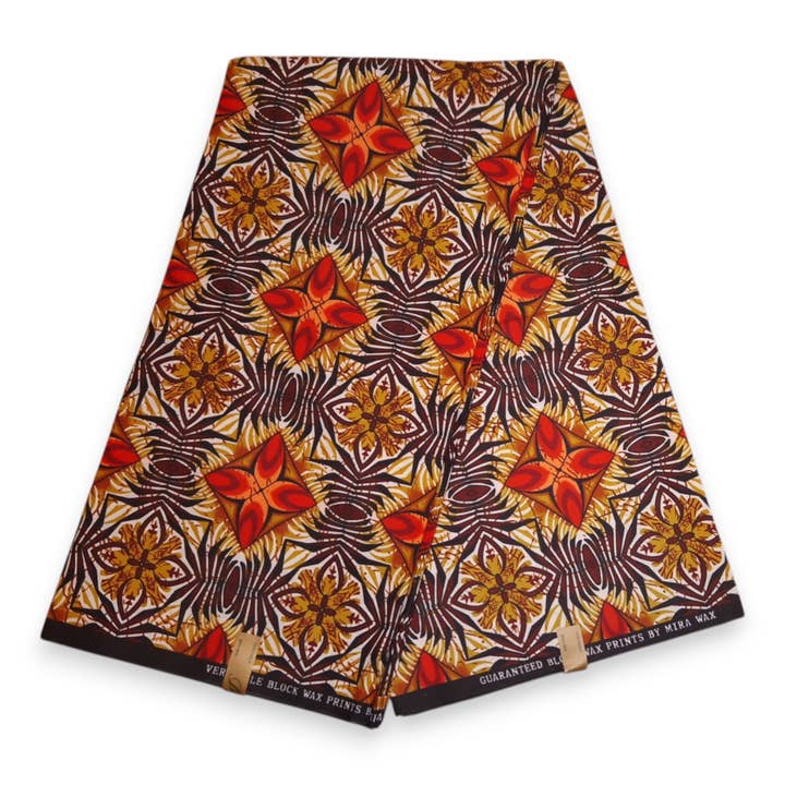 AfricanFabs - Wholesale Craft Supplies - 6 Yards - African print fabric - Tribal PO-5005 - Poly