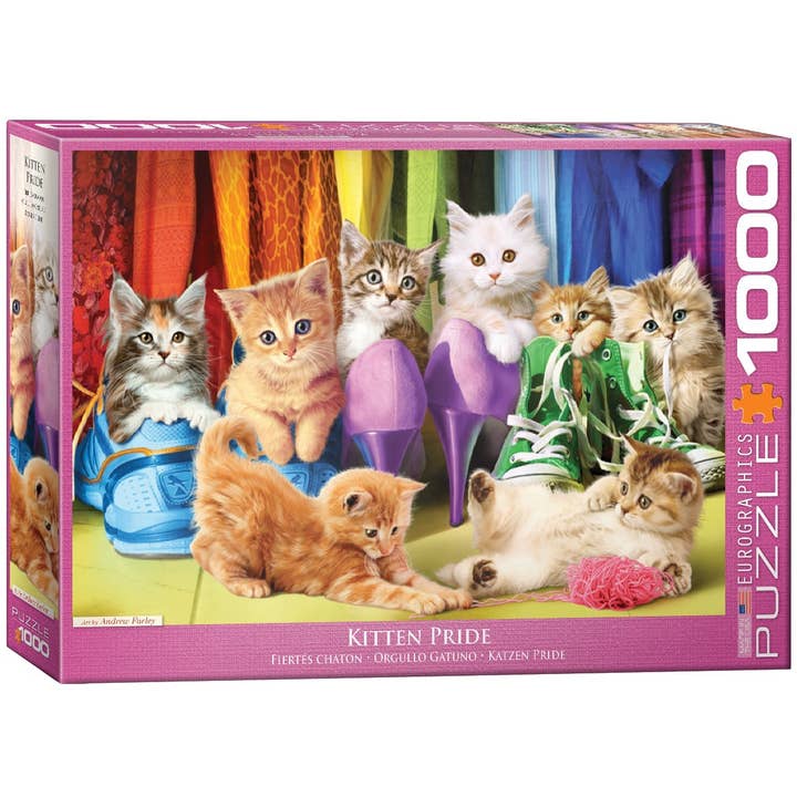 Fierté de Chaton pour la vente par Eurographics Puzzles USA