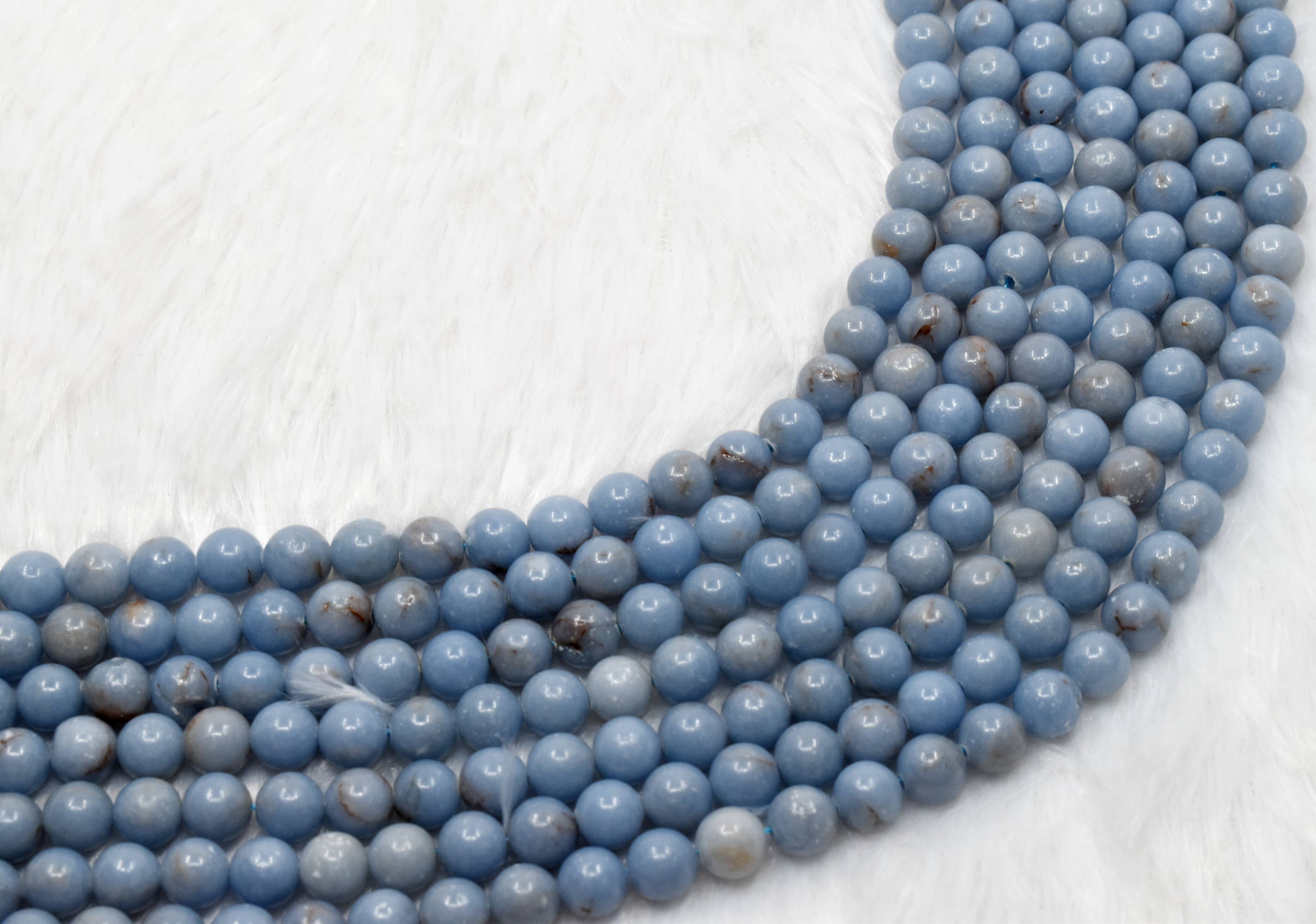 Soothing Crystals - Wholesale Beads - Crystal Jewelry Beads | Angelite | Gemstone Beads4