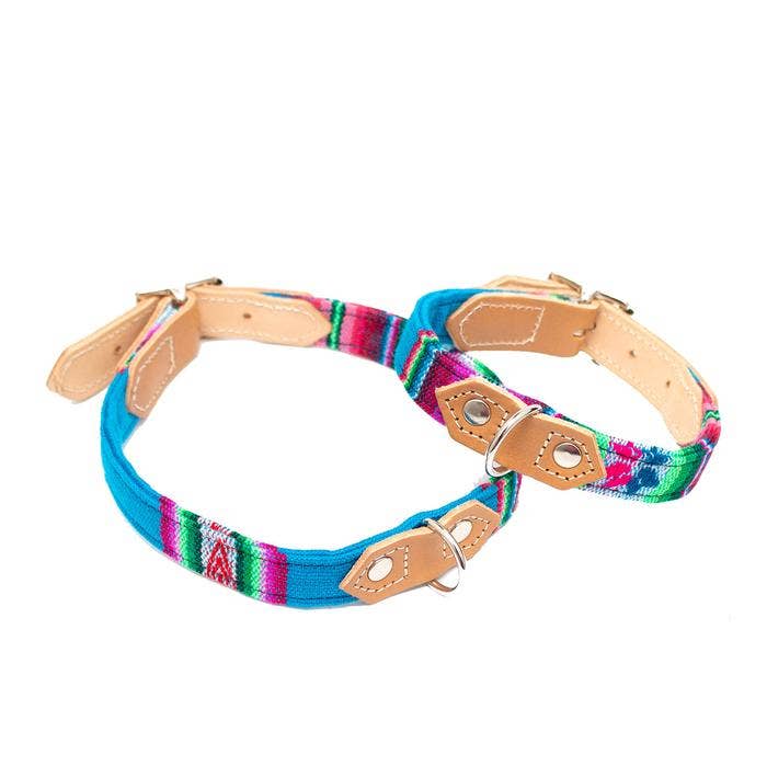Hiro + Wolf - Wholesale Pet Collar - Dog - Inca Blue Dog Collar