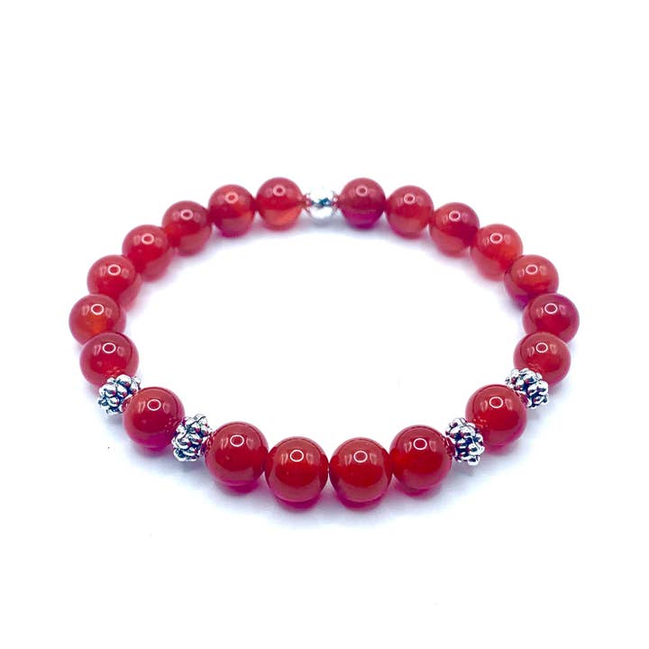 Bracelet Cornaline pour la vente par Elena Michele