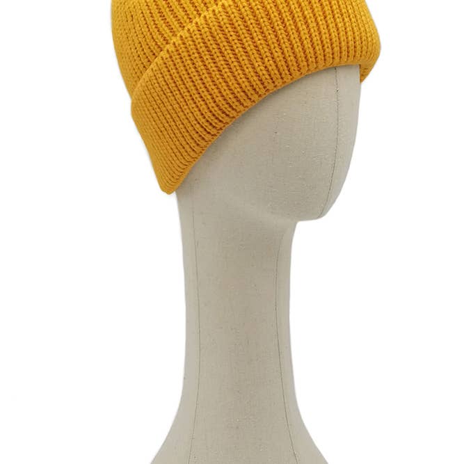 Hana - Wholesale Beanie - Women's - Solid Color Ribbed Knit Cuff Beanie6