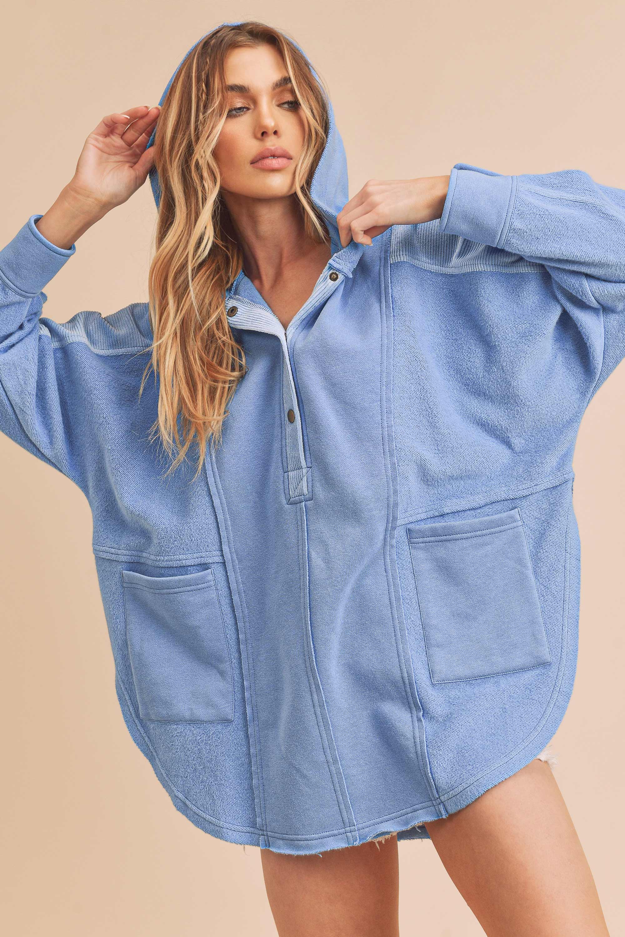 AEMI + CO - Wholesale Hoodie - Women's - 545AK Dove Pullover 54