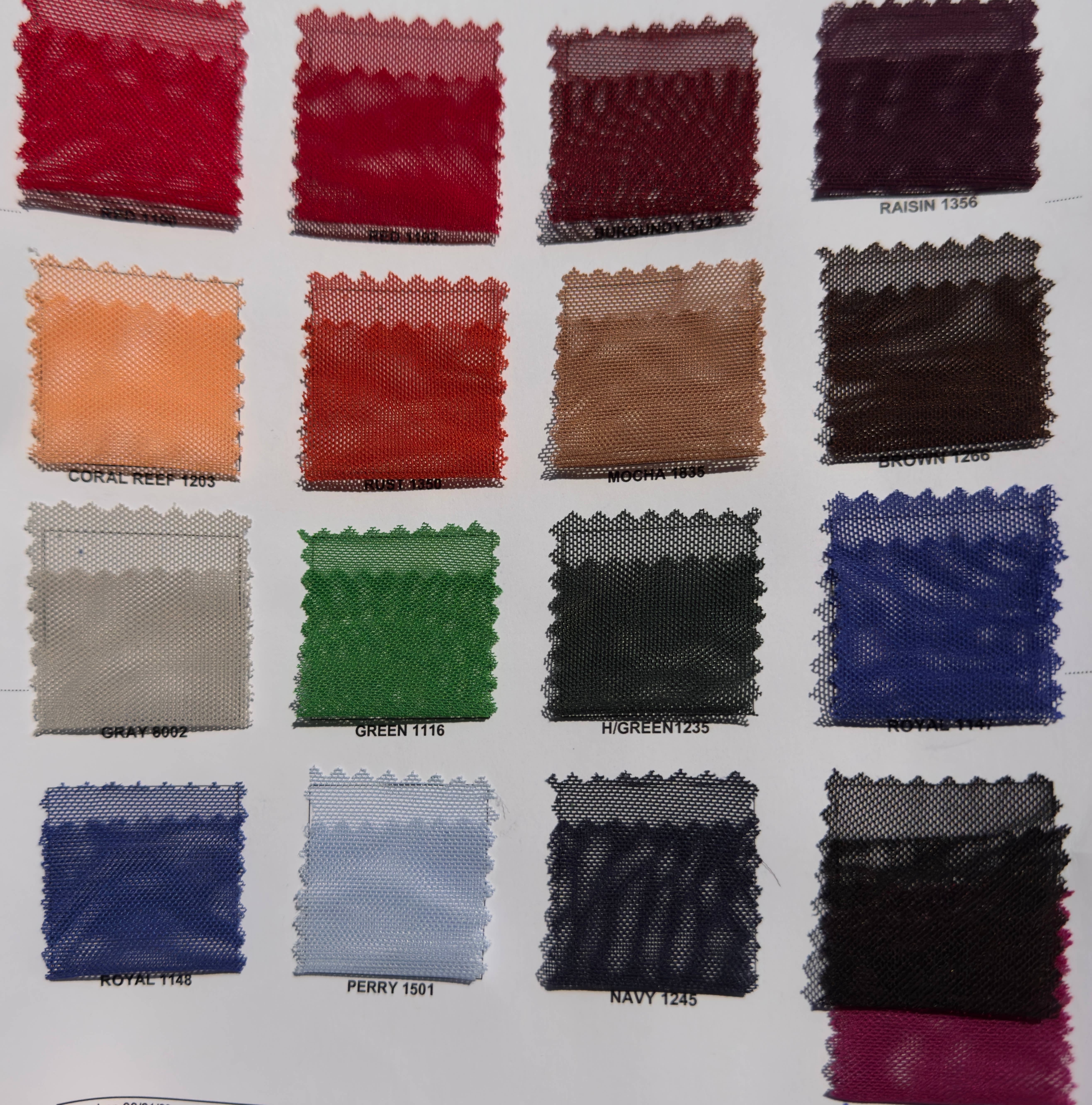 GalaTextile – wholesale Fabric – Power mesh fabric 4 way stretch, Colors available 11