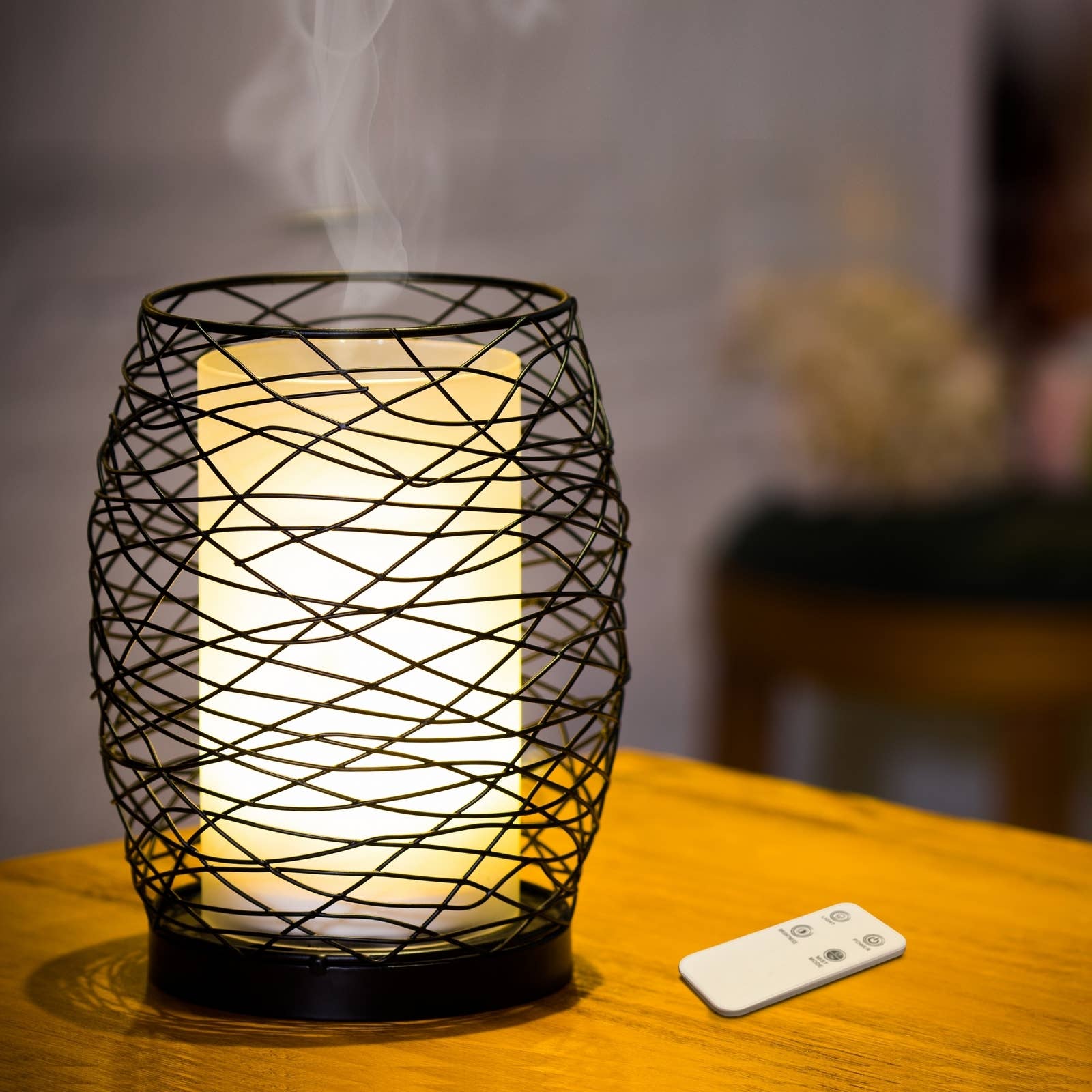 Zen'Arôme - Wholesale Electronic Diffuser - Volupsia Glass and Metal Aroma Diffuser + Remote Control6