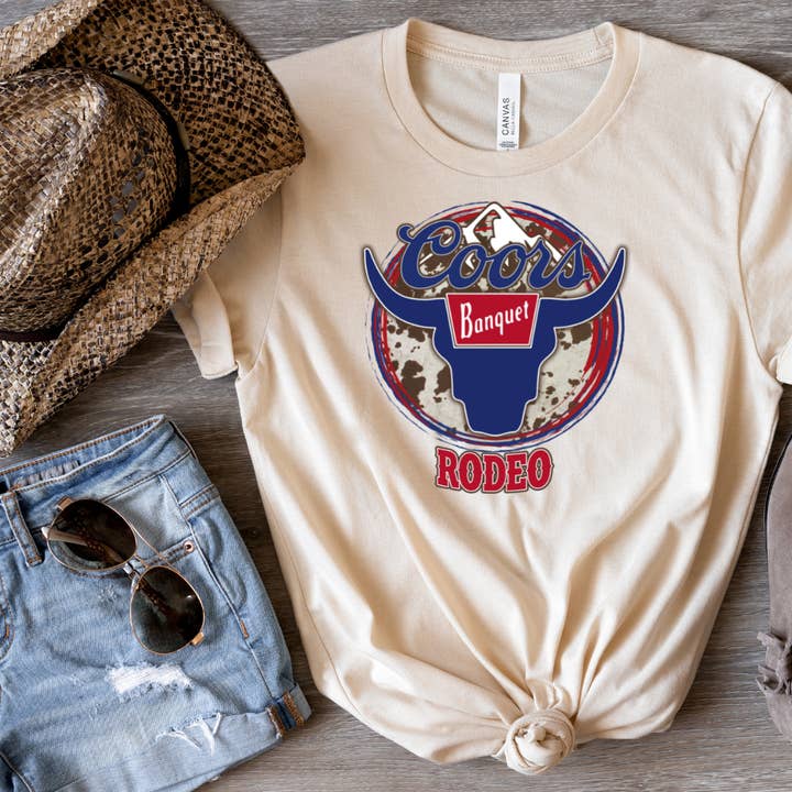 T-shirt Banquet Rodeo Western pour la vente par Londas Trendy Tees