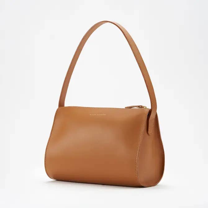 Minor History - Wholesale Shoulder Bag - Women's - The Hug Shoulder Bag - Saddle