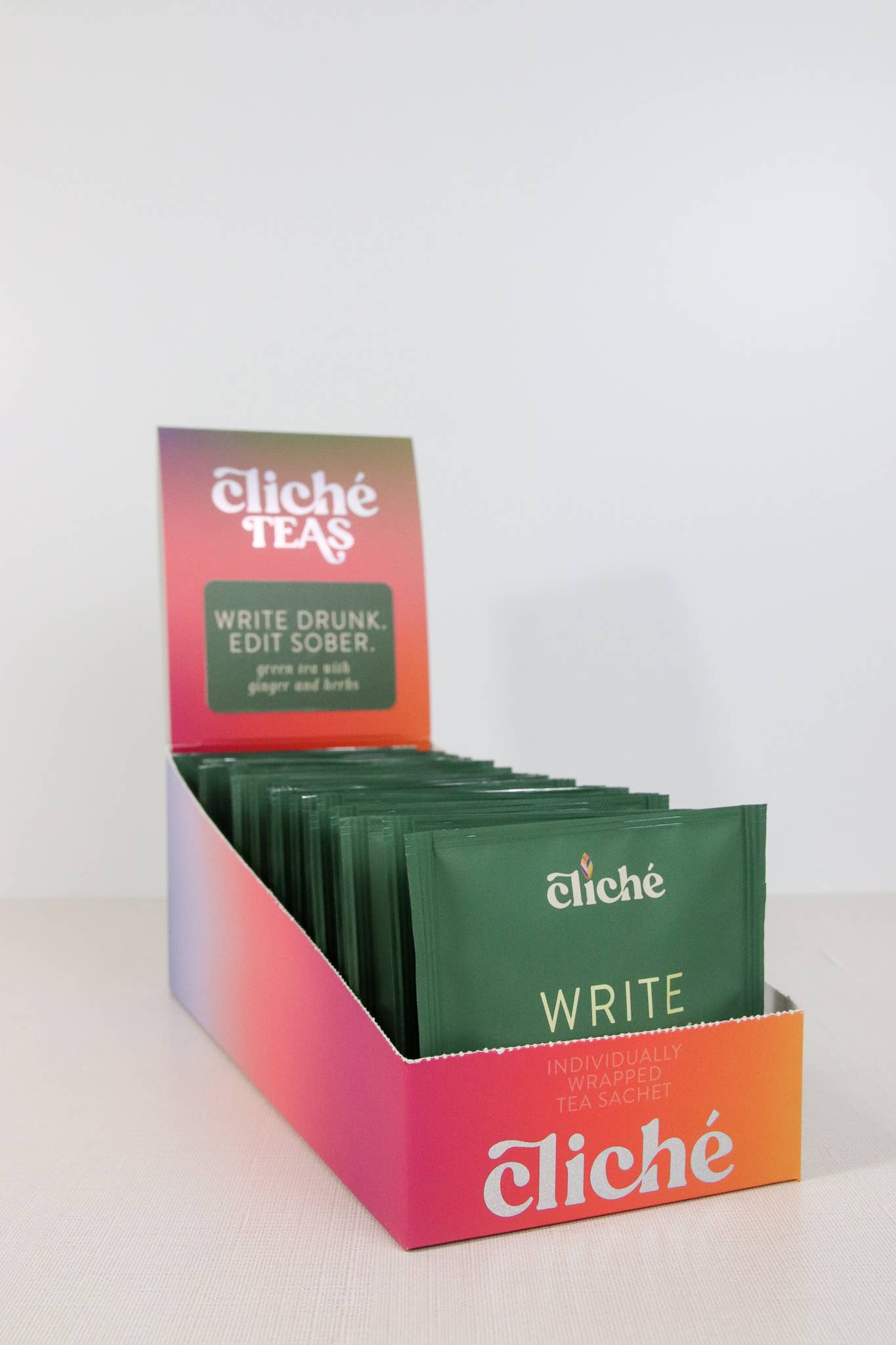 Cliché Teas - Wholesale Tea Bags - Individually Wrapped Sachets10