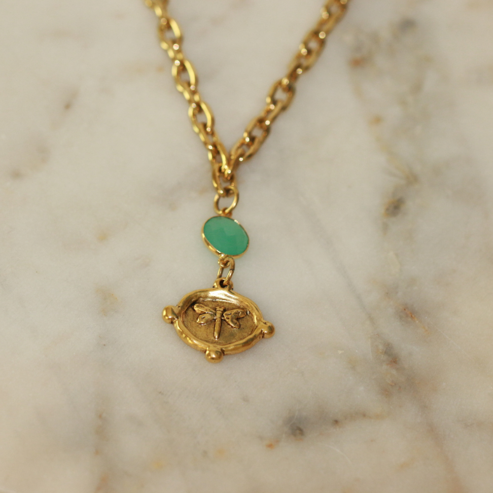 Deep South Originals Inc. - Vente Colliers à pendentif - Collier Libellule Lennon1