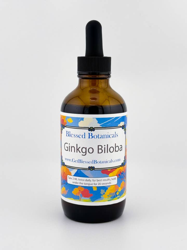 Extrait de Ginkgo Biloba — Clarté, Concentration et Équilibre Naturels pour la vente par Blessed Botanicals