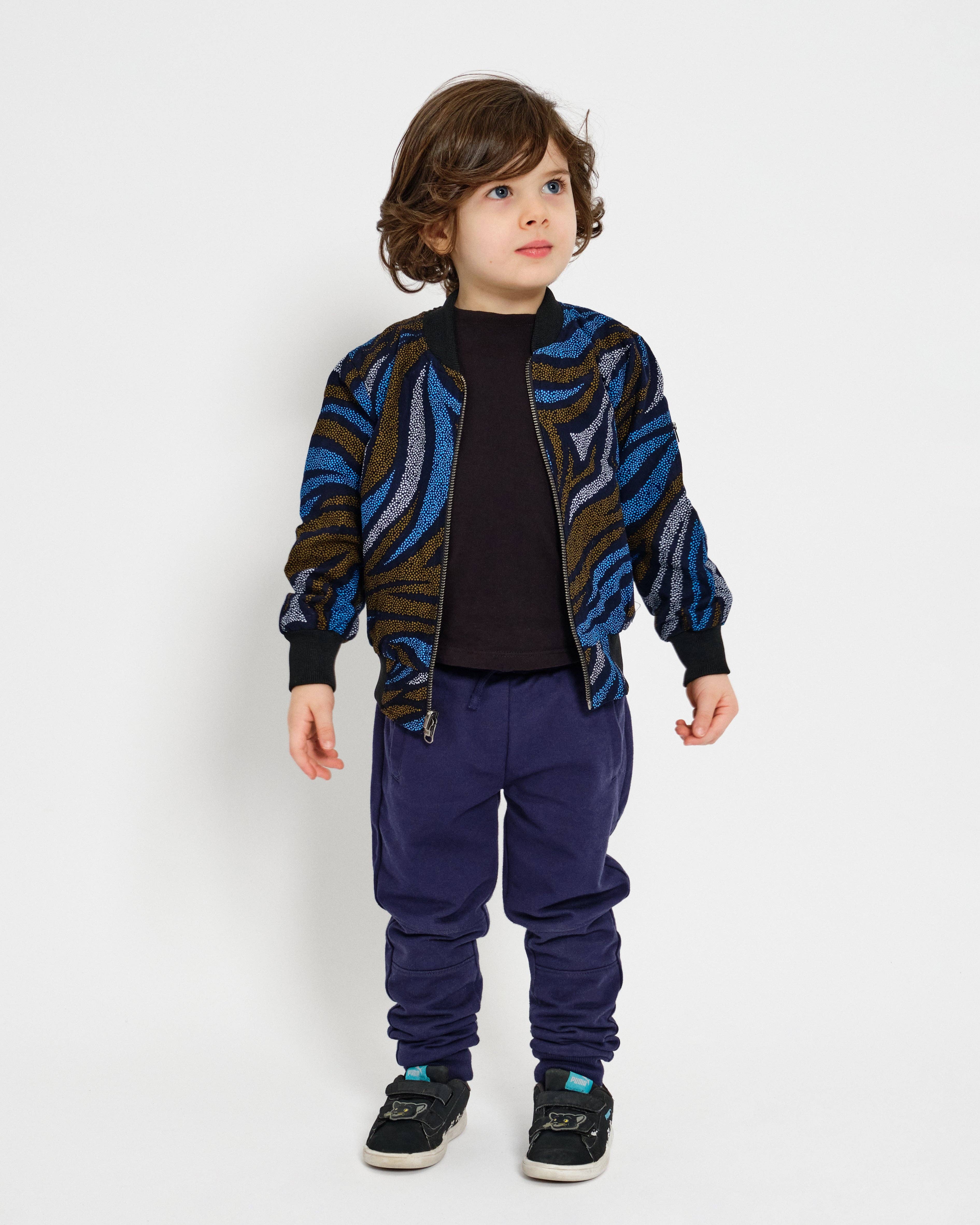 mikono.africa UG - Wholesale Bomber Jacket - Kids - children's jacket 'Wimbi'2