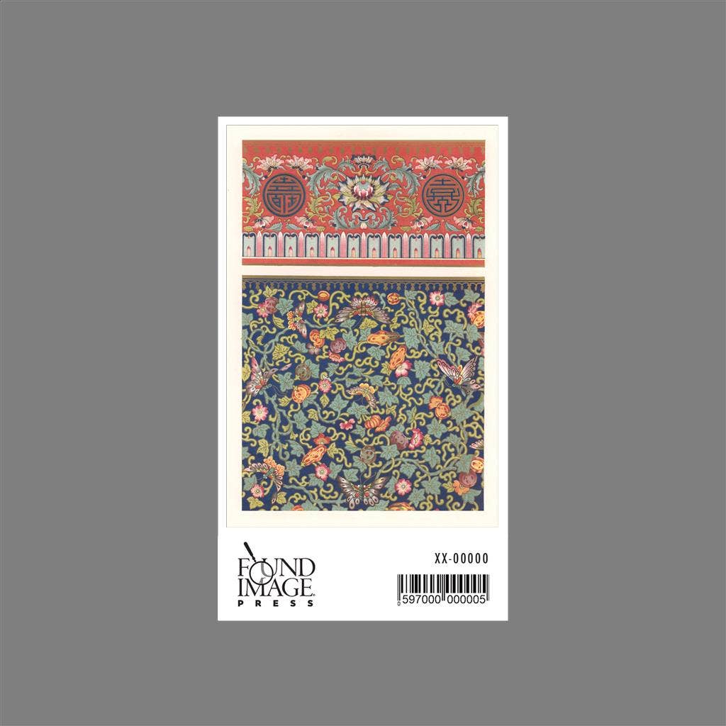 Found Image Press – wholesale Sticker – Sticker DA-613 Oriental Floral Patterns1