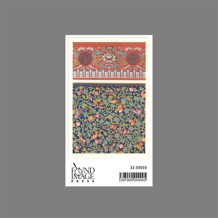 Found Image Press – wholesale Sticker – Sticker DA-613 Oriental Floral Patterns1